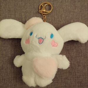 Kawasaki Sanrio Cinnamoroll Plush Keychain
